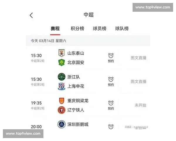 中超联赛赛前全方位分析：球队阵容、战术走势与关键对决展望